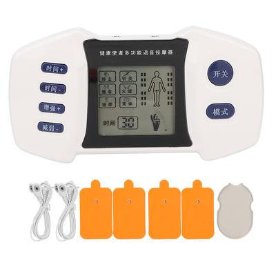 Multifunktionales Puls-Massagegerät Elektrisches Digitales Puls-Massagegerät Puls-Muskelstimulator mit Stimme