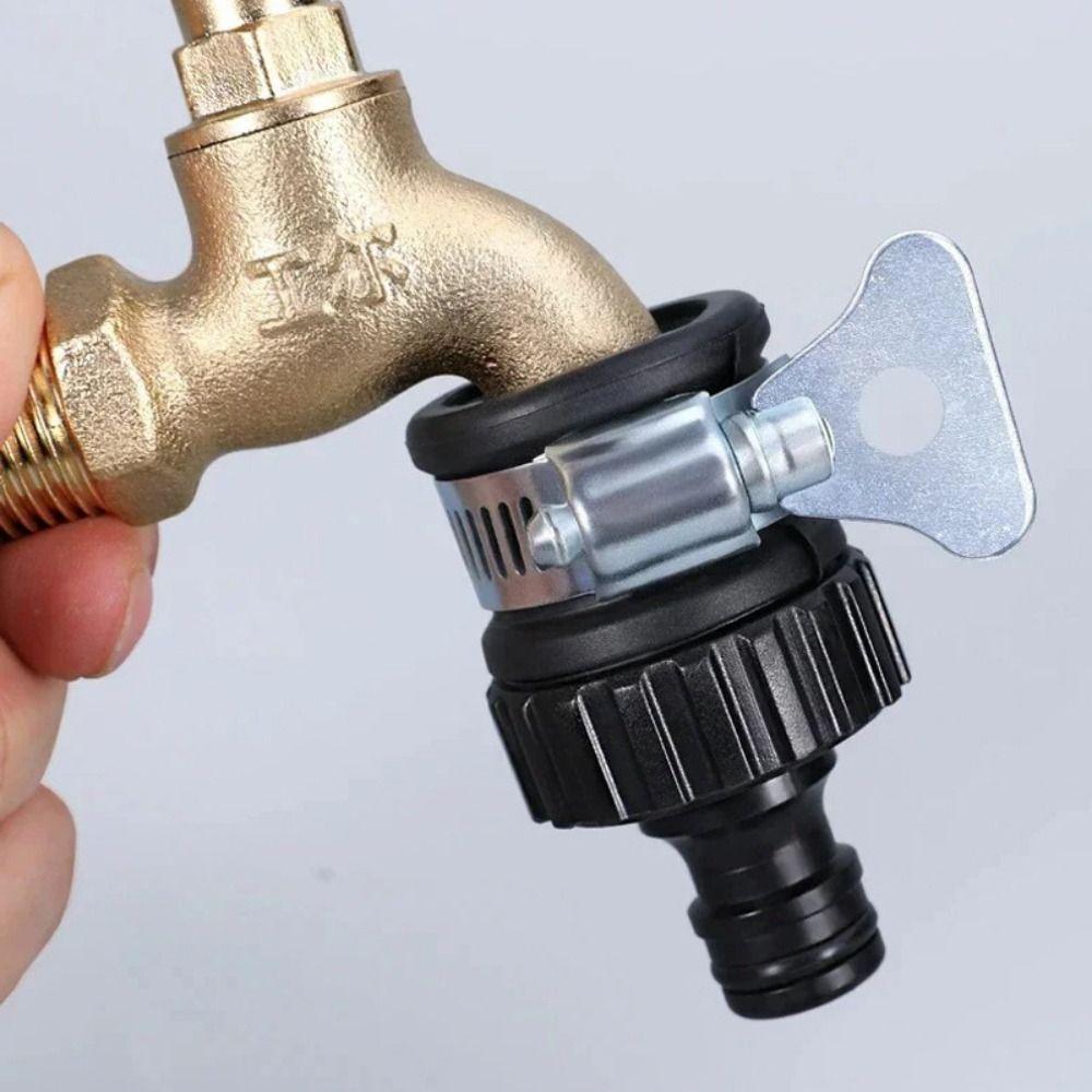2pcs Multi-functional Hose Fitting Adapter Leak-Proof Tap Connector Garden Hose Adapter  Car Washing