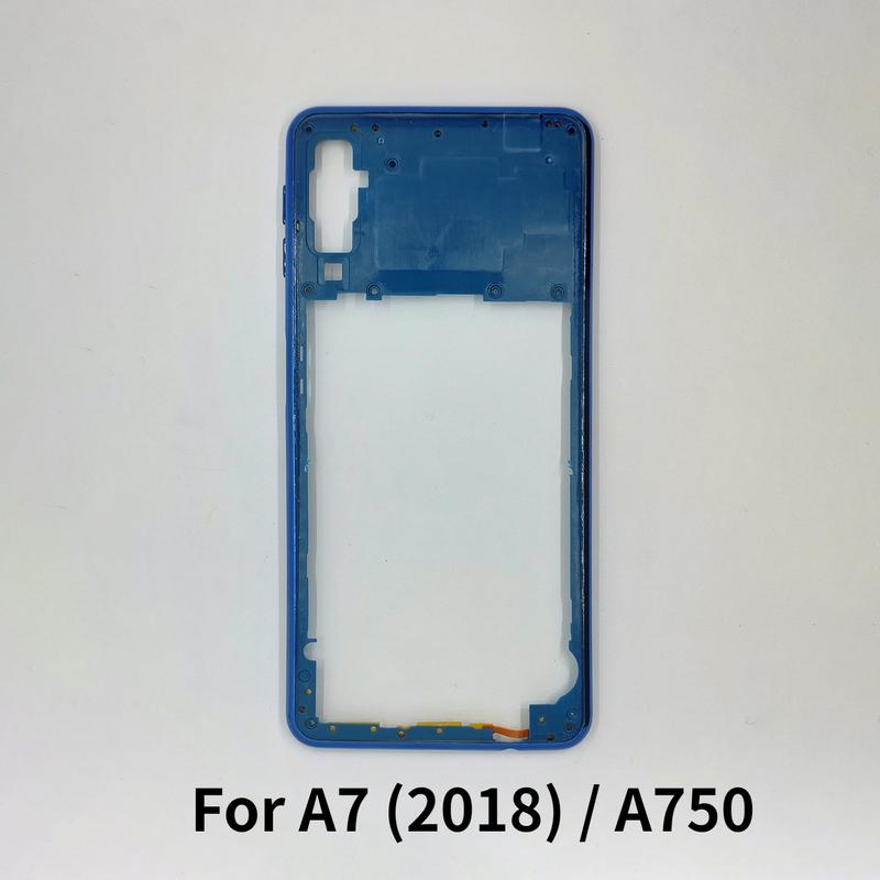 For Samsung A7 2018 A750 Middle Frame Housing Bezel With Side Button