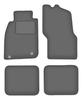 Velour Graphite Car Mats For: Mitsubishi Carisma Sedan, Liftback, Hatchback (1995-2004)