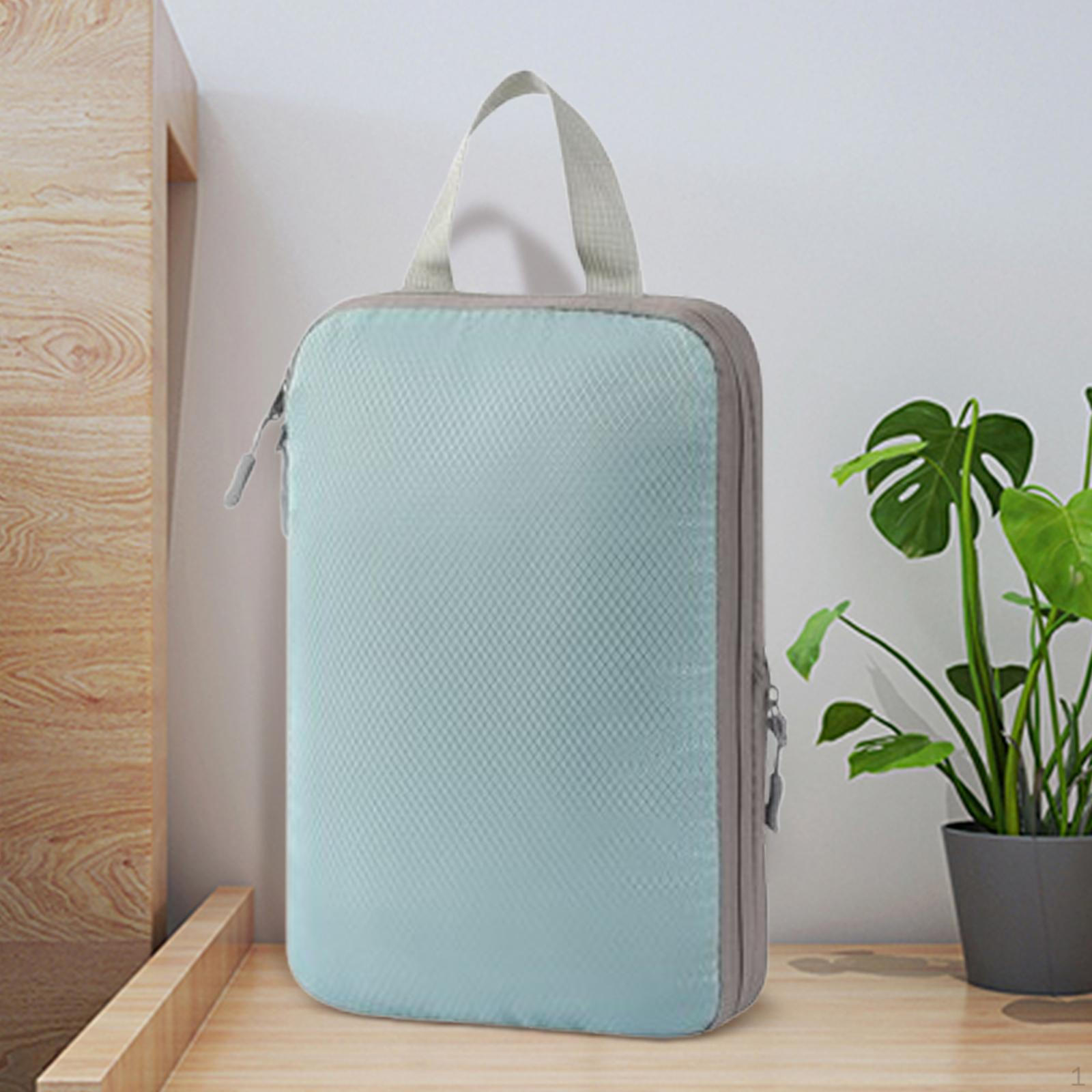 

4 компрессионных мешка для хранения вещей для ежедневного использования на открытом воздухе синий