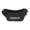 Bolsa de Ombro Originals Velvet, Bolsa Transversal, Bolsa Sling, Pochete Regular Unissex Preta Adidas ED5877