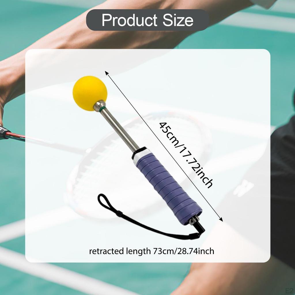 Pickleball Swing Aid Strength Training Posture Correction with Ball Lightweight Practice Power