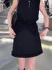 Plus Size High-Waist Slimming A-Line Woolen Pencil Skirt with Ruffle Edge for Women - Fall 2026 Collection