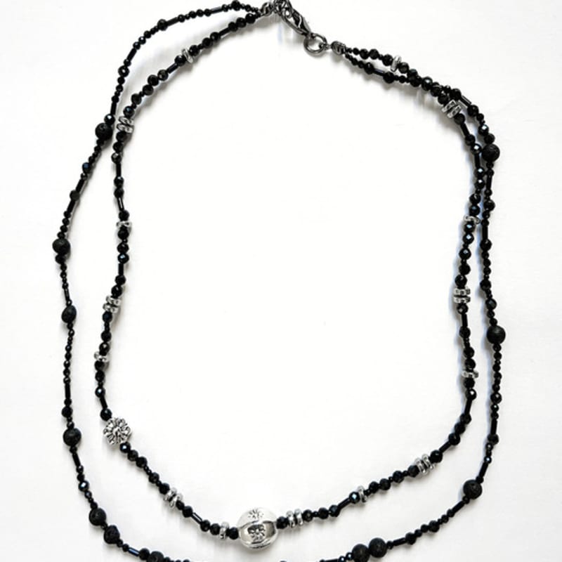 

Кольє Rubati_ECLIPTTO ЧОРНИЙ ОНІКС ONE