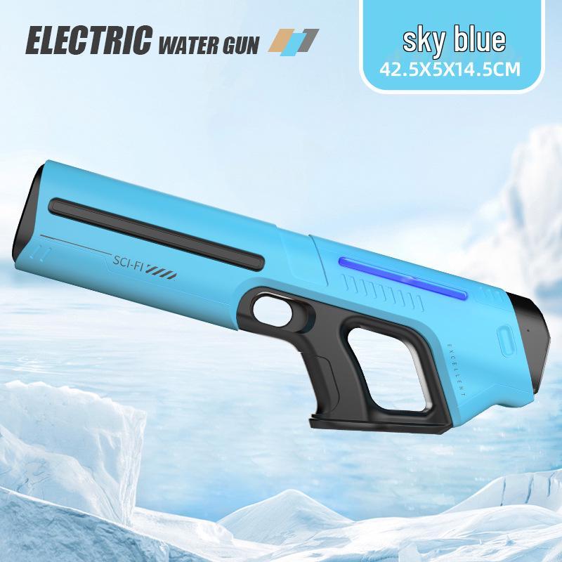 

Automatic Electric Water Gun - Large Capacity, Continuous Firing, Ideal for Water Festivals and Kids Play.