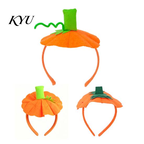 Feiertags-Kostüm-Haarreif Halloween 3D Kürbis-Haarreif für Kinder, Verkleidungs-Haarreifen Kinder-Haarreifen Band, Accessoire Thanksgiving-Fest Cosplay-Party