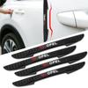 4Pcs For Astra Insignia Corsa Zafira Antara Car Door Rearview Mirror Silicone Anti-Collision Bumper Protector Strip Sticker