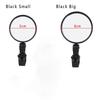 5cm/8cm 1 PC/2PCS  360 Degree Rotating Bicycle Rearview Handlebar Mirrors Cycling Rear View MTB Bike Silicone Handle Rearview Mirror