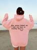 Women's Sweater Plain Letter Print Kangaroo Pocket Drawstring Print Hoodie