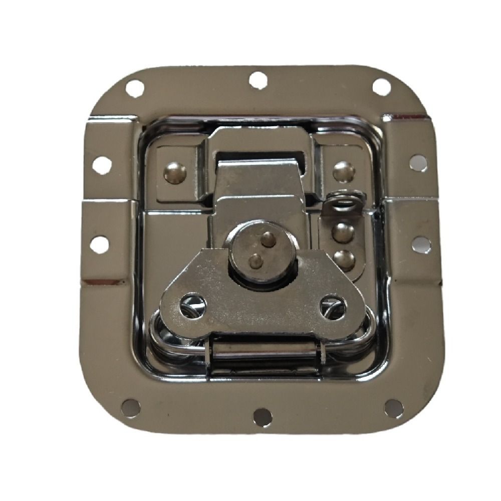 4Pcs Spring Loaded Flight Case Lock Recessed Mount Cabinet Zinc Zinc Alloy Pull Handle  Road Flight Case