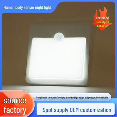 Rechargeable Induction Night Light for Hallways, Cabinets, Aisles, Stairwells & Bedside