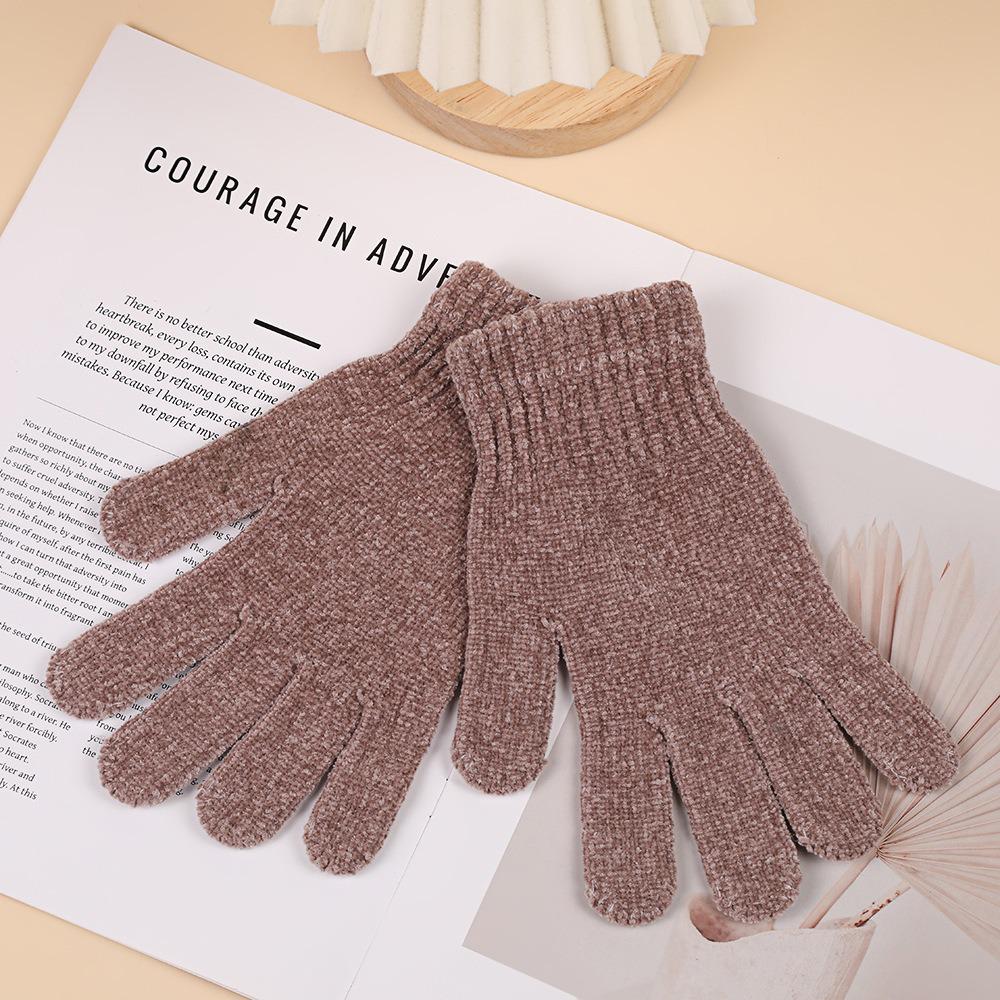 Winter Anti-Cold Children's Knitted Gloves - Candy Color, Warm, Fashionable, Frostbite Prevention
