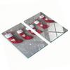 Durable and Stylish Glass Boards with Advent Calendar Pattern 2X30X52 Cm