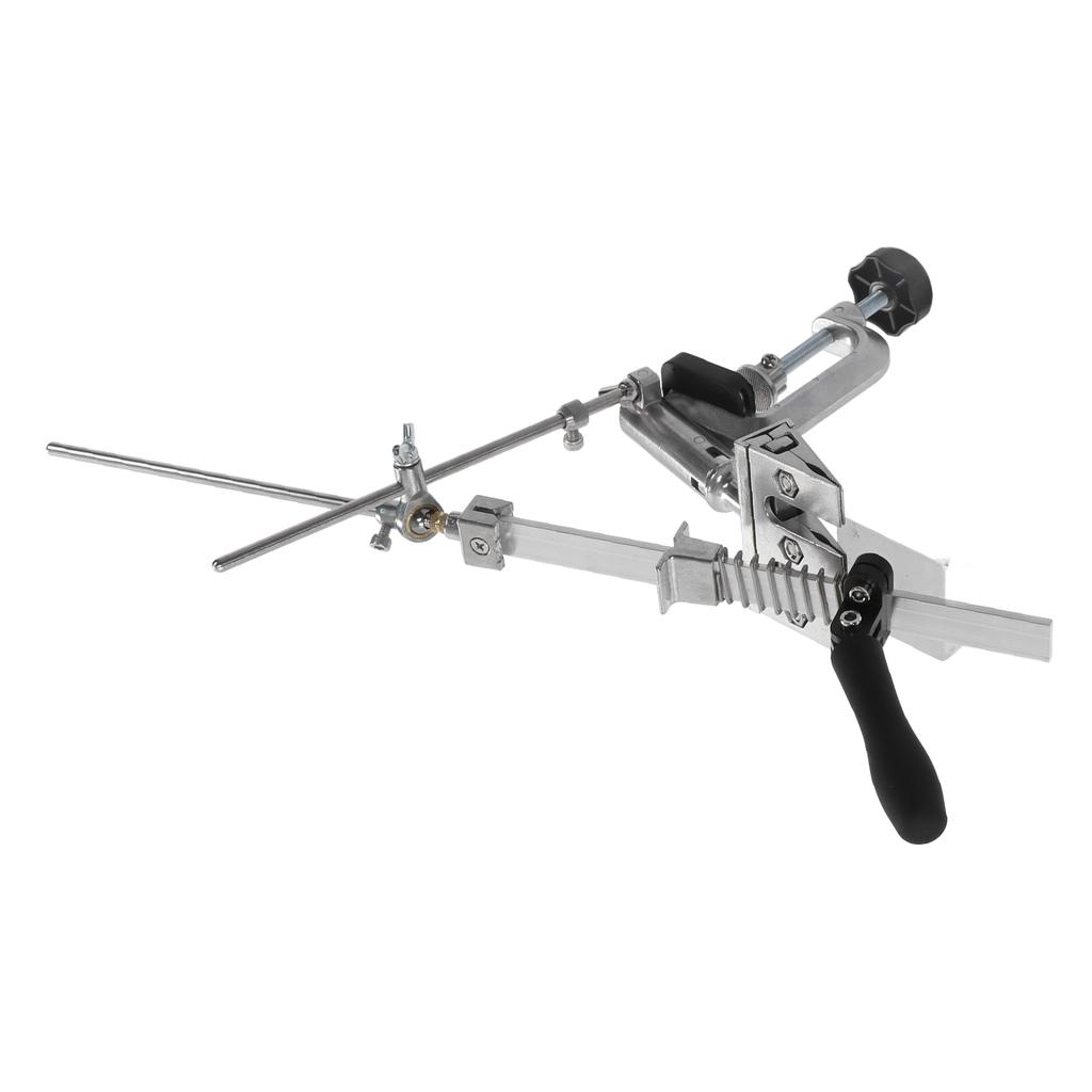 Knife Sharpening Stone Set 360 Degrees Rotation Sharpener Stand Blades Polishing Stone for Home Use