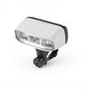 Bike Headlight, Rechargeable, Waterproof, mega bright, Night Riding Light Black 3bead 1200lm