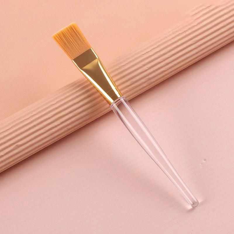 4Pcs Face Mask Brush Set Includes Soft Fan Facial Brushes Acid Applicator Brush Makeup Tools For Eyelash Mask Mixed Cream