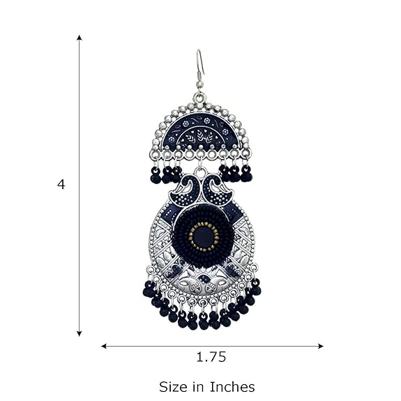 Premium Export Quality Earring with Matching Meena Moti for Women and Girls