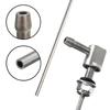 Car Heater Fuel Stand Pipe Hose Gas Tank Pick up Clip Pipe Tube Line with 4 Clamps For Webasto Eberspacher VW T5 T6