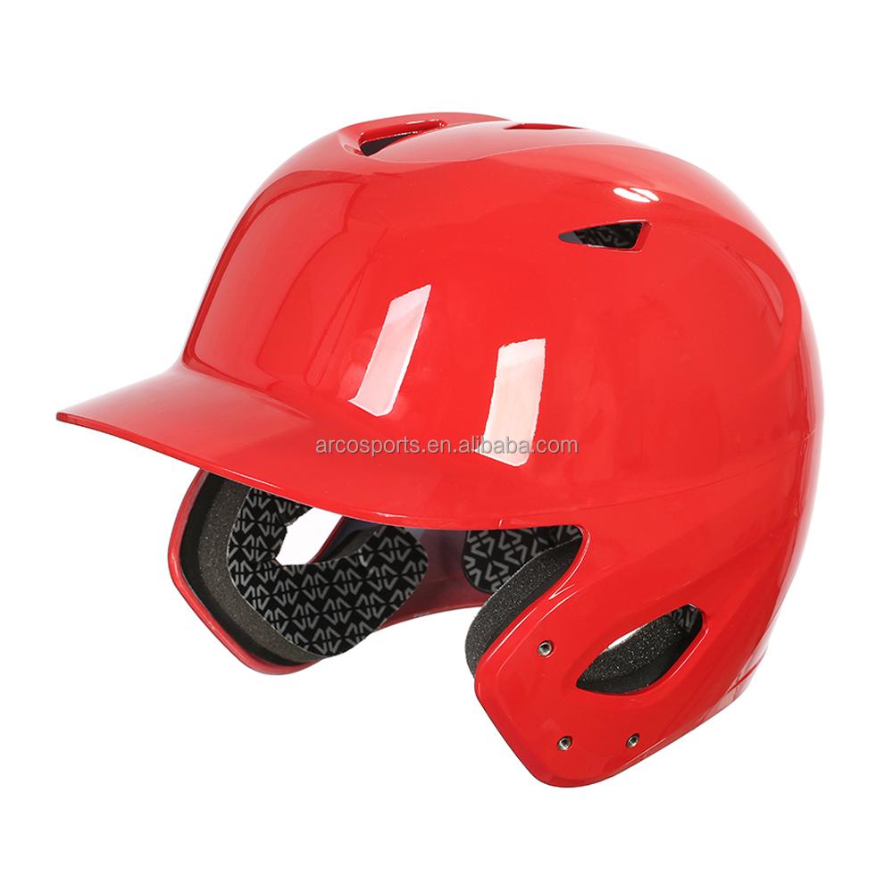 ABS-Material Hohe Schlagfestigkeit Outdoor-Sport Baseballhelm Kopfschutz Softball Schlaghelm