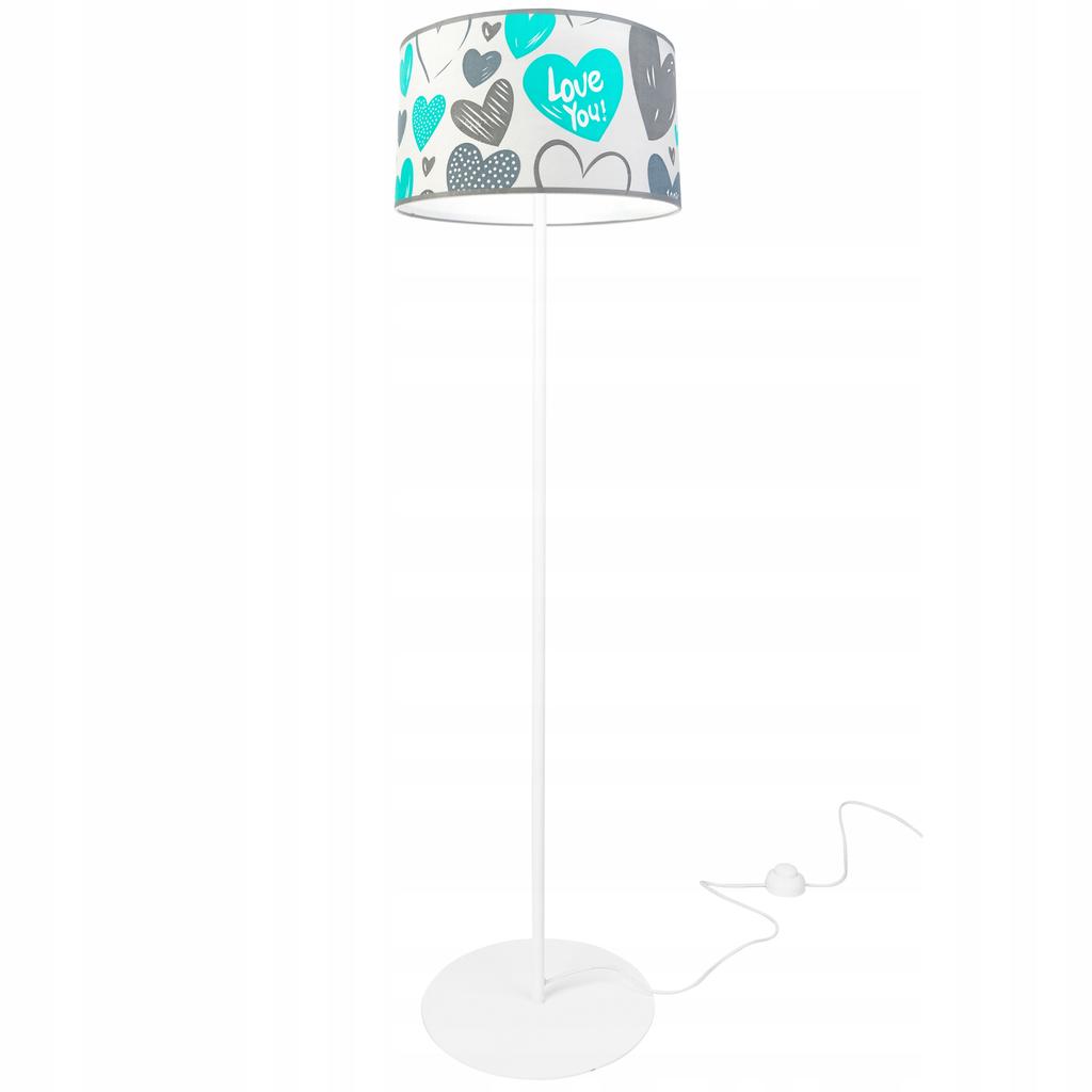 Kinder-Hochbett-Stehleuchte, Lampenschirm, Muster, LED