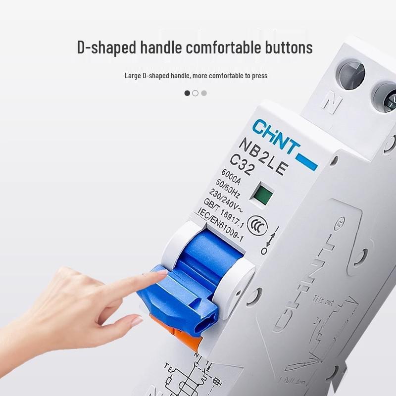 Chint NB2LE 1P+N Miniature Residual Current Circuit Breaker - iDPN NB3LE