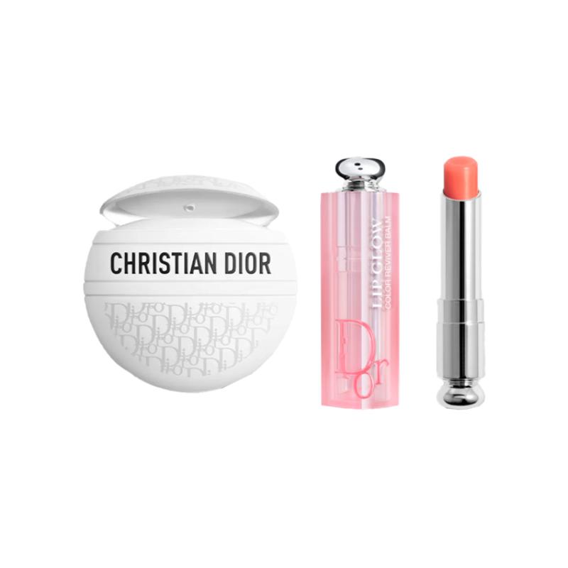 Подарочный набор Dior Le Baume & Dior Addict Lip Glow Le Baume +Lip Balm #004