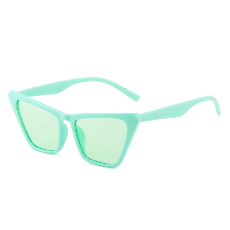 Cat Eye Sunglasses, Trendy Candy-Colored Glasses Of The Same Style, Personalized Sunglasses.