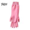 Waterproof Cleaning Gloves Fleece Lined Dishwashing for Housework, PVC Rubber Gloves, Anti-slip Heavy Duty Grip Warm Velvet Lining Kitchen Laundry And