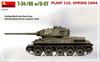 Miniart Soviet Army 112th Factory Spring 1944 Plastic Model MA35293 1/35 T-34-85 w/D-5T