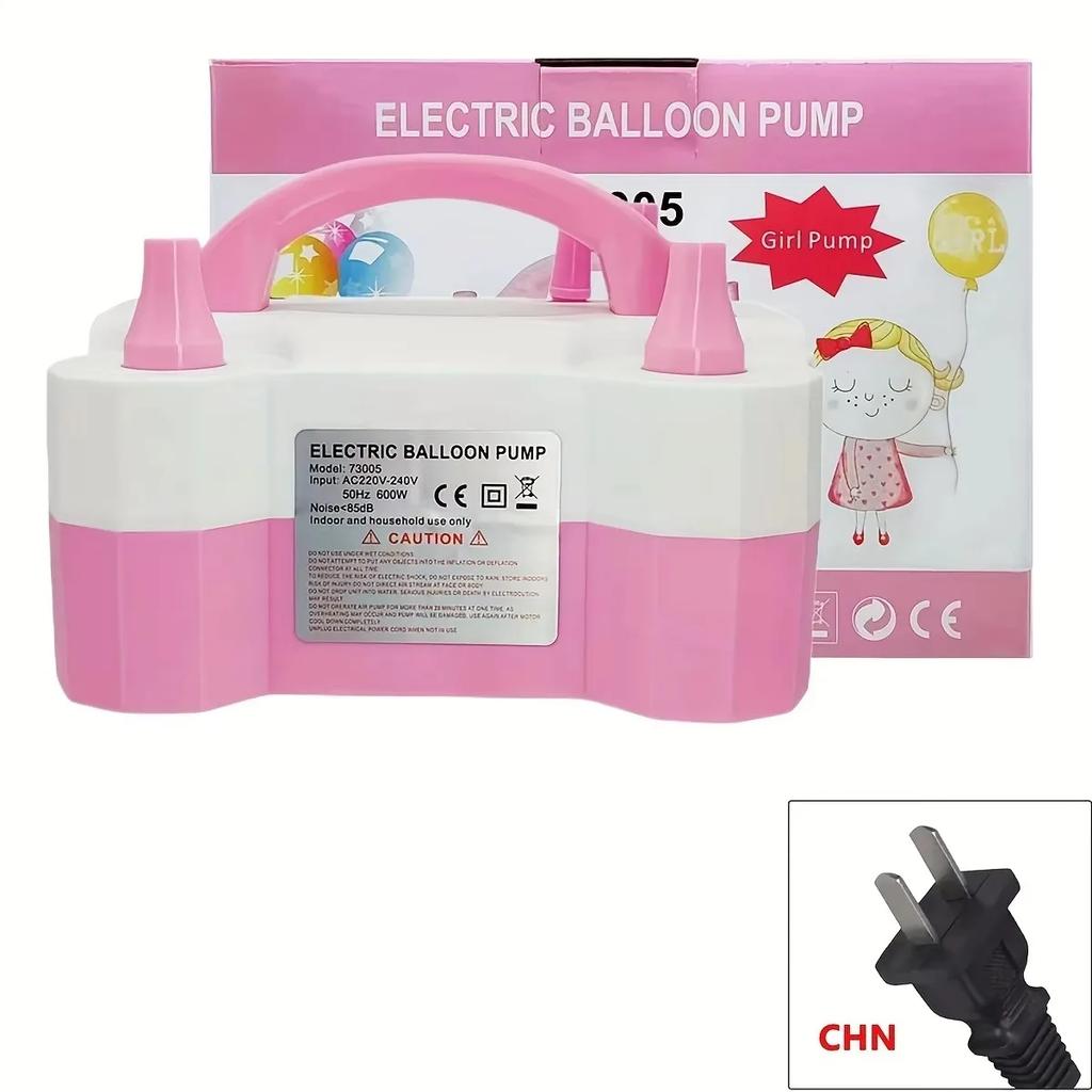 Electric balloon pump balloon blowing machine air pump double hole automatic air pump inflatable balloon machine wedding room ba