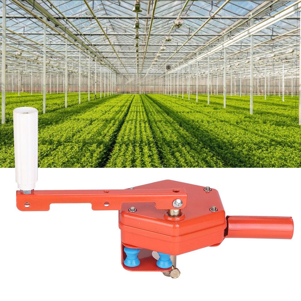 Greenhouse film wrapping machine, aluminum foil wrapping machine for agriculture, double layer membrane greenhouse
