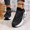 Fashion New 2025 Women Slip On Sneakers Anti-slip Platform Wedge Sneakers Women Slip On Casual Lady Mesh Shoes Women Zapatos De Mujer