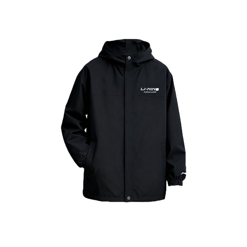 Li Ning Trench Coats Men s Hooded Moderate YFDV273-3 L