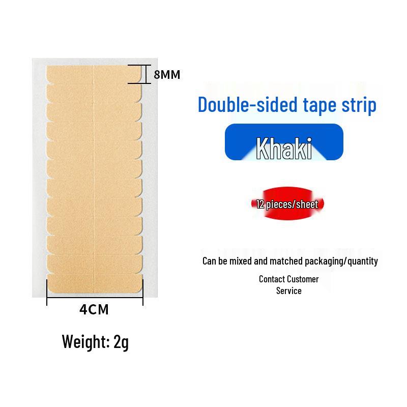 Biological Double-Sided Waterproof Sweatproof Adhesive Wig Tape – High Adhesion, Invisible Hair Extensions Glue.