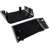 Fit for Highlander 2001-2007 Black Car Styling Roof Rack Cover Center Bar Rail End Shell 6P Replacement(2pcs)