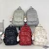 School bag girls junior high school print bear design backpack 2025 new outdoor sports backpack fashion travel bag