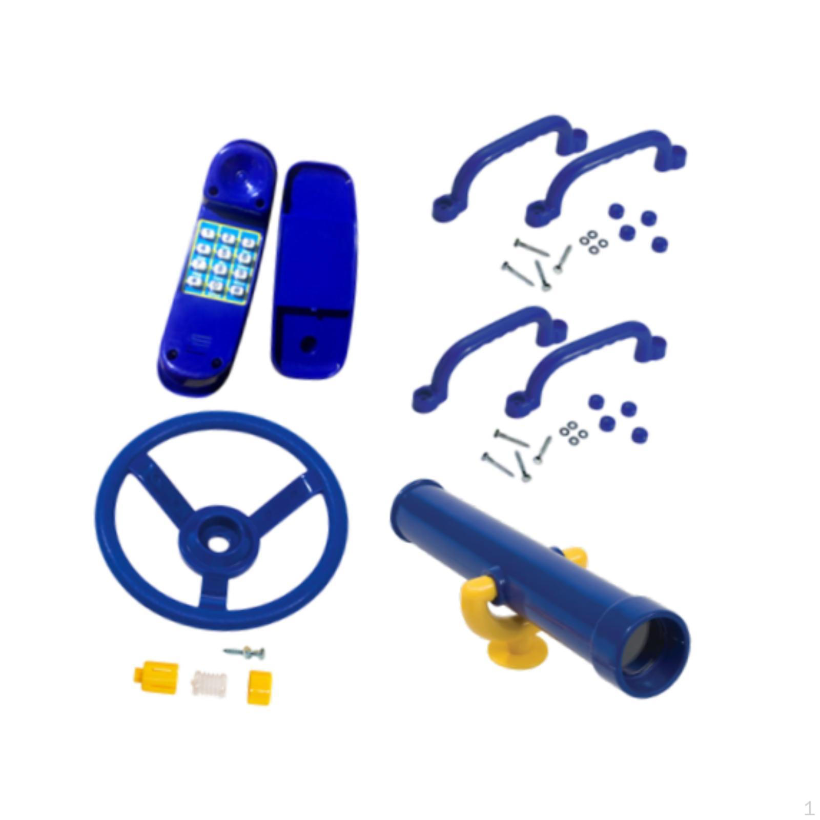 

Детская игровая площадка Аксессуары для пиратского корабля Детали для уличных игровых комплексов Качели Приспособления для заднего двора синий