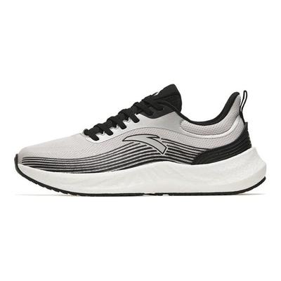 Mars Foam Comfortable Shock Absorbing Non-Slip Wear-Resistant Low-Top Running Shoes Men Sneaker Silver Black 112315585-5