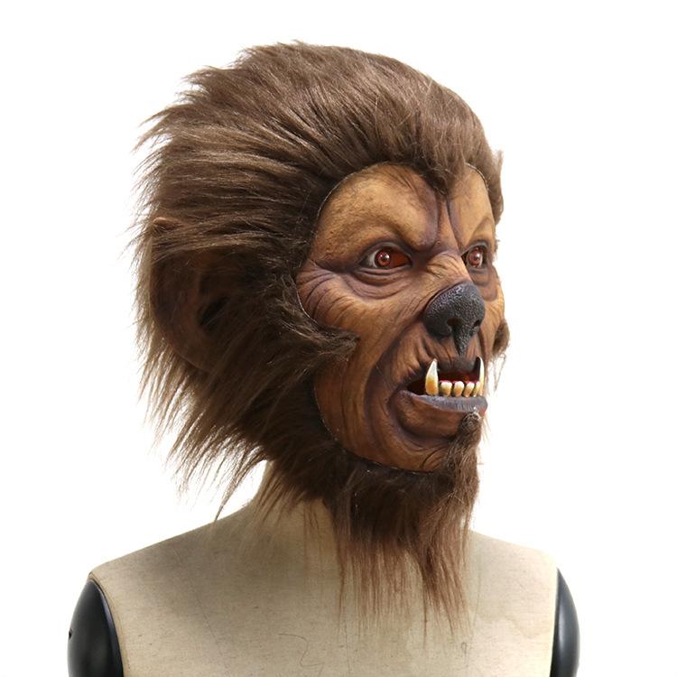 WILDBEAST Furry Costume Fursuit Plush Headgear Bar Party Prop Simulated Animal Lion Cat Mask