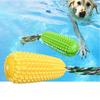 Dog Corn Toothbrush Chew Toy Puppy Toys Cleaning Natural Rubber Toothpick Dental Care Toothbrush