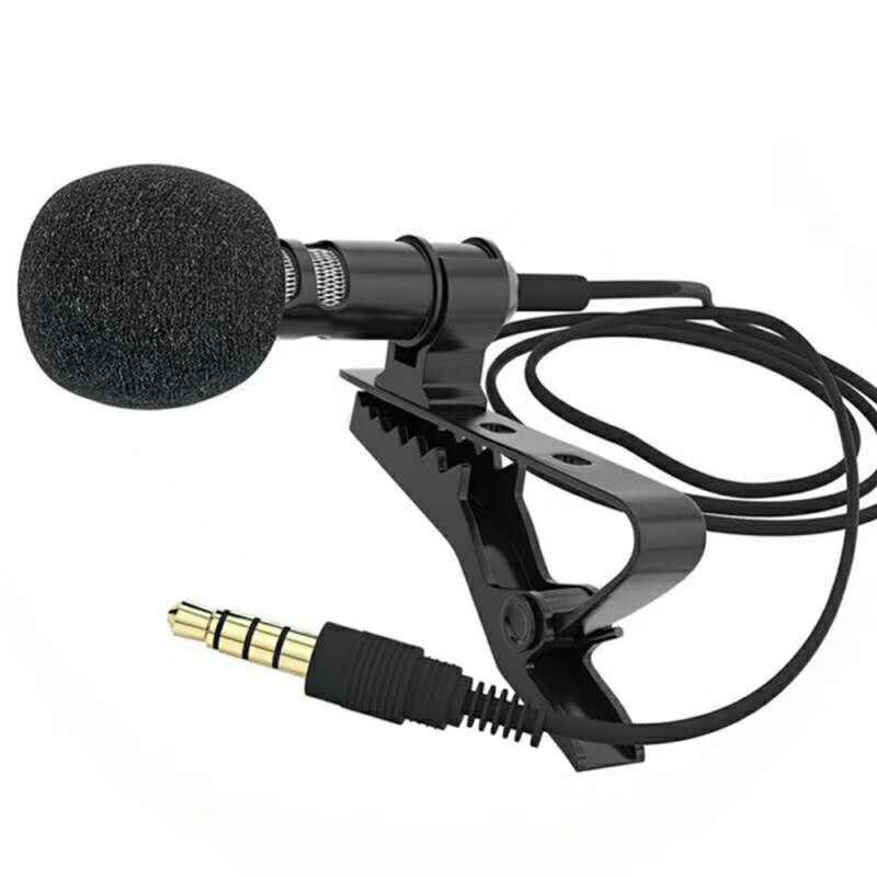 Type-C Collar Microphone for Mobile Live Broadcast, Recording, Interviews, and Karaoke