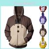 Prémiová mikina s kapucí Five Nights At Freddy's Fnaf Cosplay kostým s živým vzorem