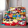 1pc Crayon Shin chan Blanket Lightweight Flannel Blanket Throw Blanket For Sofa, Bed, Travel, Camping, Livingroom, Office, Couch