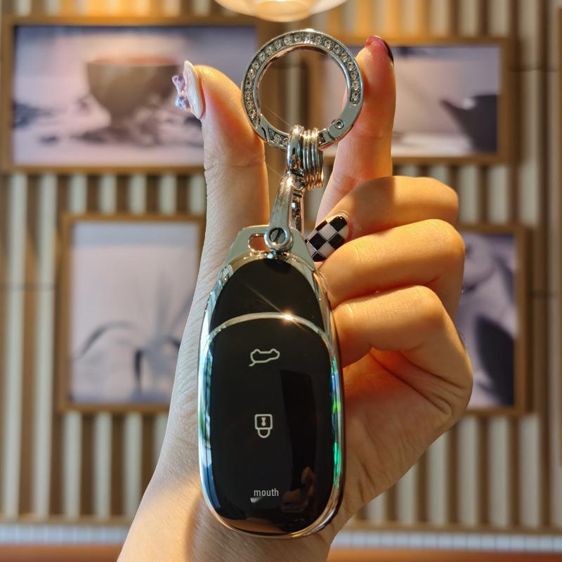 High-End Schutzhülle für Ideal ONE 21 Tasten - Damen Auto-Fernbedienungsschale und Schnallentasche