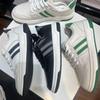 Cross-Border Leather Men'S Shoes Spring New Little White Shoes Men'S Casual Board Shoes German Training Shoes Men'S Trendy Brand High Sense Versatile