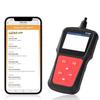 Warning Light Review Tool with OBD2 Live Data Display, Handheld Vehicle Diagnostic Unit with Color Screen, Fixed Cable, and Routine Vehicle