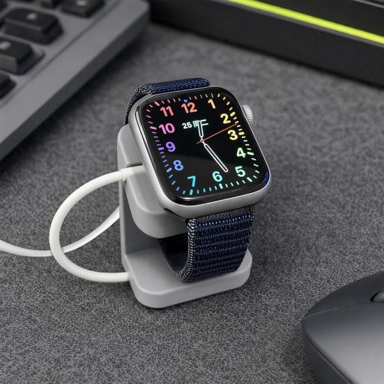 Modern Watch Holder 3D Printed Smartwatch Stand Minimalist Desk for Apple Samsung Artistic