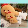 Plush Chicken Leg For Girls Kids Sleep Cushion Gift