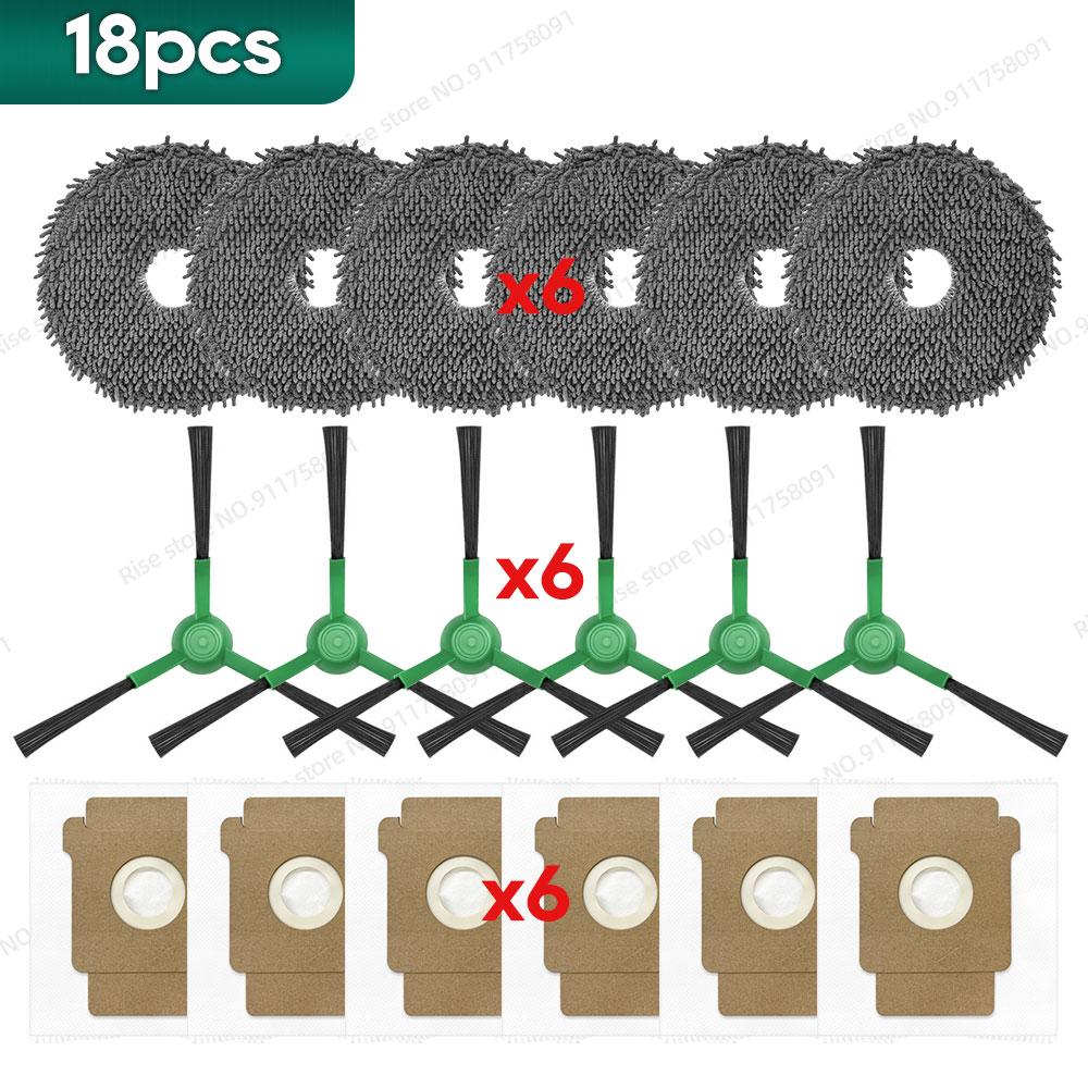 Compatible for irobot Roomba Plus 405 / 505 Combo Spare Parts Accessories Mop Cloth Dust Bag